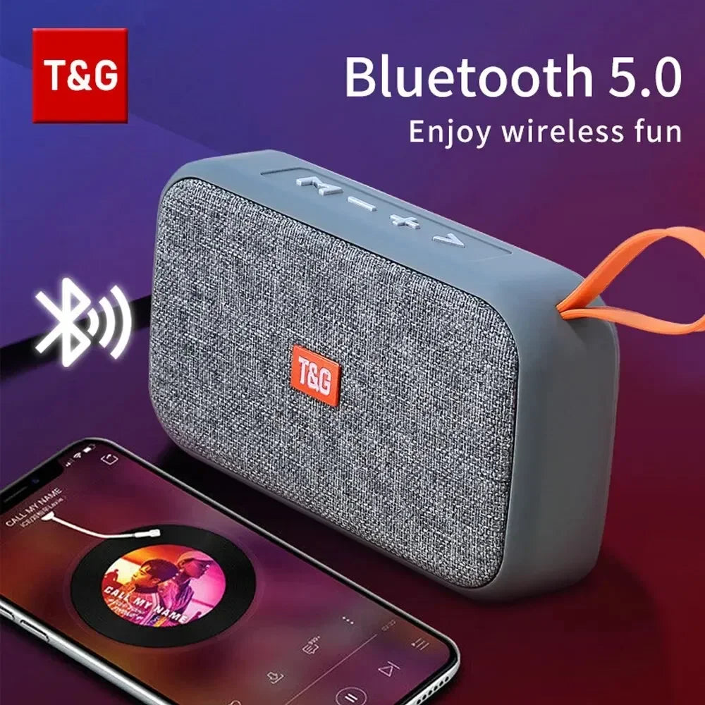 Speaker TG506 Portable Mini Wireless Soundbar Bluetooth 5.0 Outdoor Indoor HIFI Loudspeaker Support TF Card FM Radio Waterproof by Reinvent Yourself