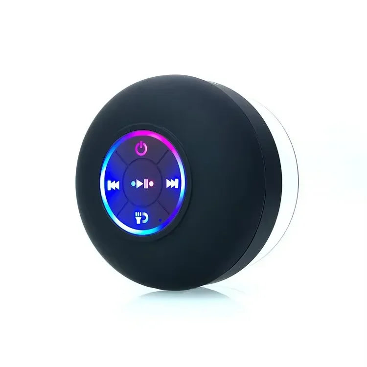Loudspeaker Bluetooth Speaker Mini Shower Subwoofer Waterproof Handsfree With Suction Cup Mic For Bathroom Pool Beach Car Phone by Reinvent Yourself