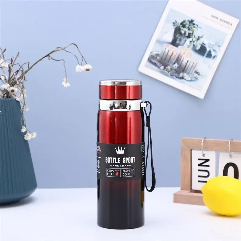 1L Thermal Water Bottle Keep Cold and Hot Water Bottle Thermos for Water Tea Coffee Vacuum Flasks Stainless Steel Thermos Bottle by Reinvent Yourself