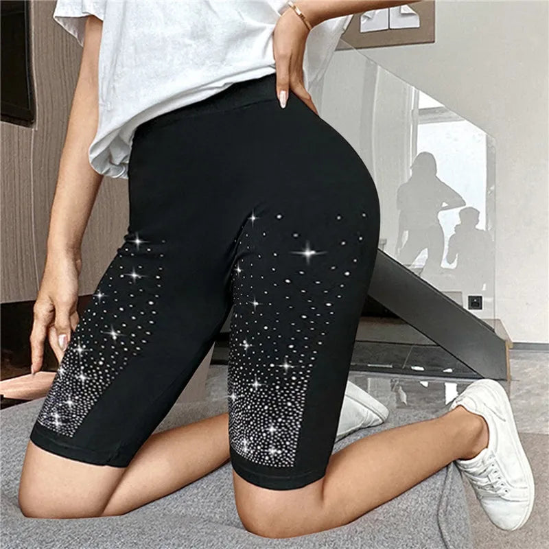Women Thin Fitness Short Pants Ladies High-Waist Summer Shorts Bottom Biker Cycling Shorts Bodycon Streetwear female Clothing by Reinvent Yourself