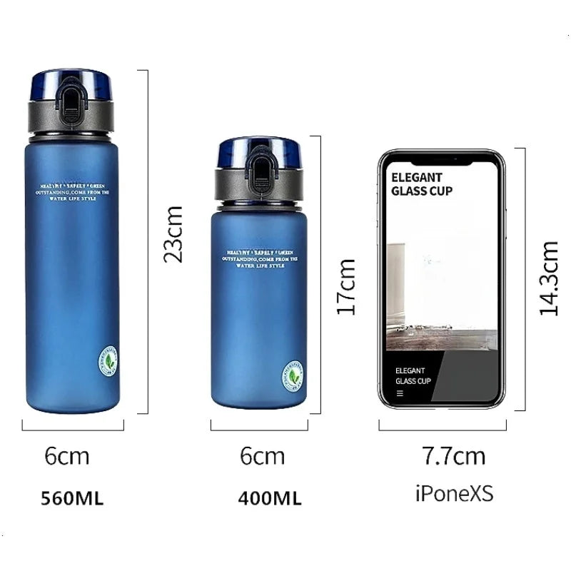 Brand BPA Free Leak Proof Sports Water Bottle High Quality Tour Hiking Portable My Favorite Drink Bottles 400ml 560ml by Reinvent Yourself