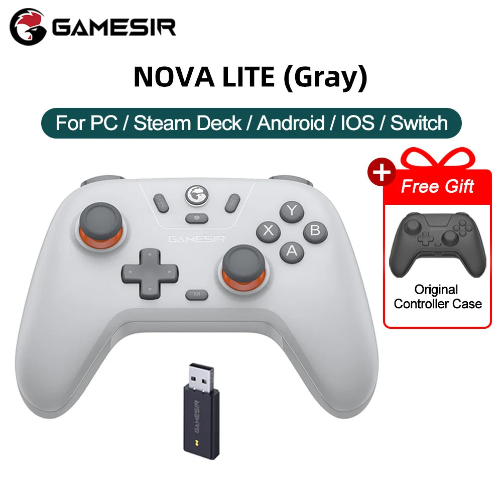 GameSir Nova Lite Gamepads PC Switch 2 Gaming Controller for Nintendo Switch 2 Switch Steam iOS Android Hall Effect Josticks by Reinvent Yourself