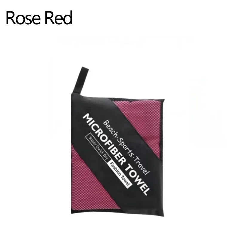 Microfiber Towel Thick Quick Dry Hair Absorbent Large Super Soft and Lightweight Ideal for Travel Sports and Fitness for Yoga by Reinvent Yourself