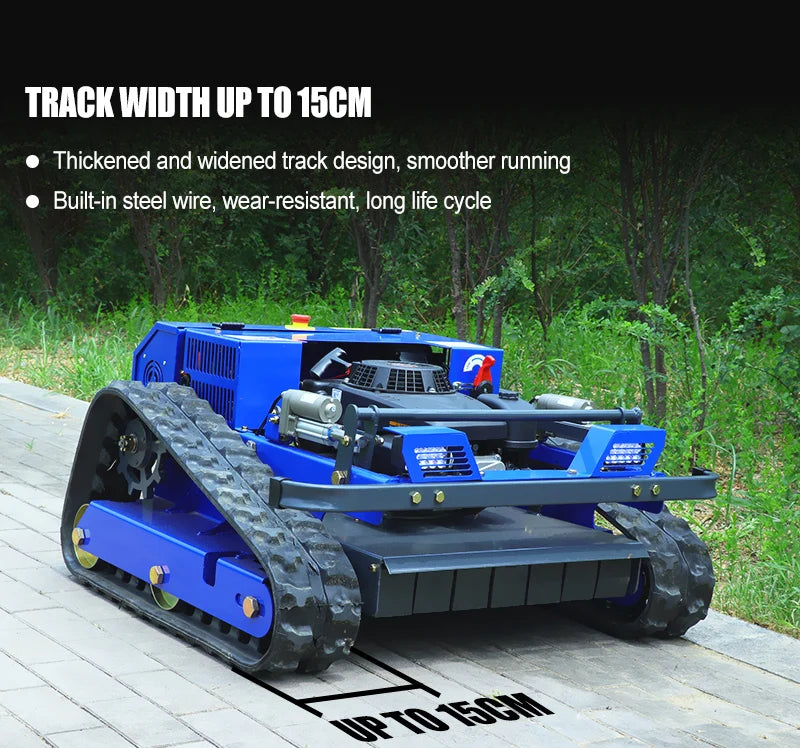 550mm Self-Propelled Remote-Controlled Lawn Mower for Small Household Gardens Outdoor Maintenance Robot by Reinvent Yourself