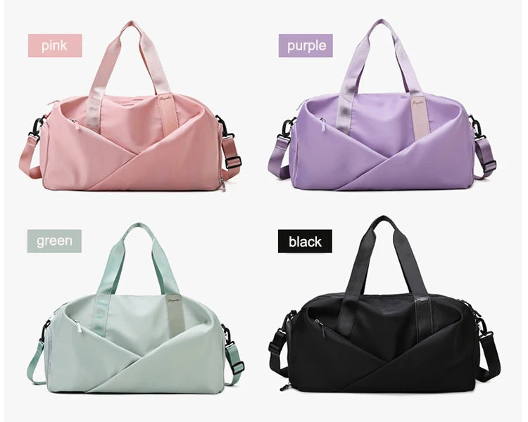 New Women Sports Gym Bag Travel Dry Wet Bags Multifunction Swimming Shoulder Messenger Pack Weekend Fitness Training Handbag by Reinvent Yourself