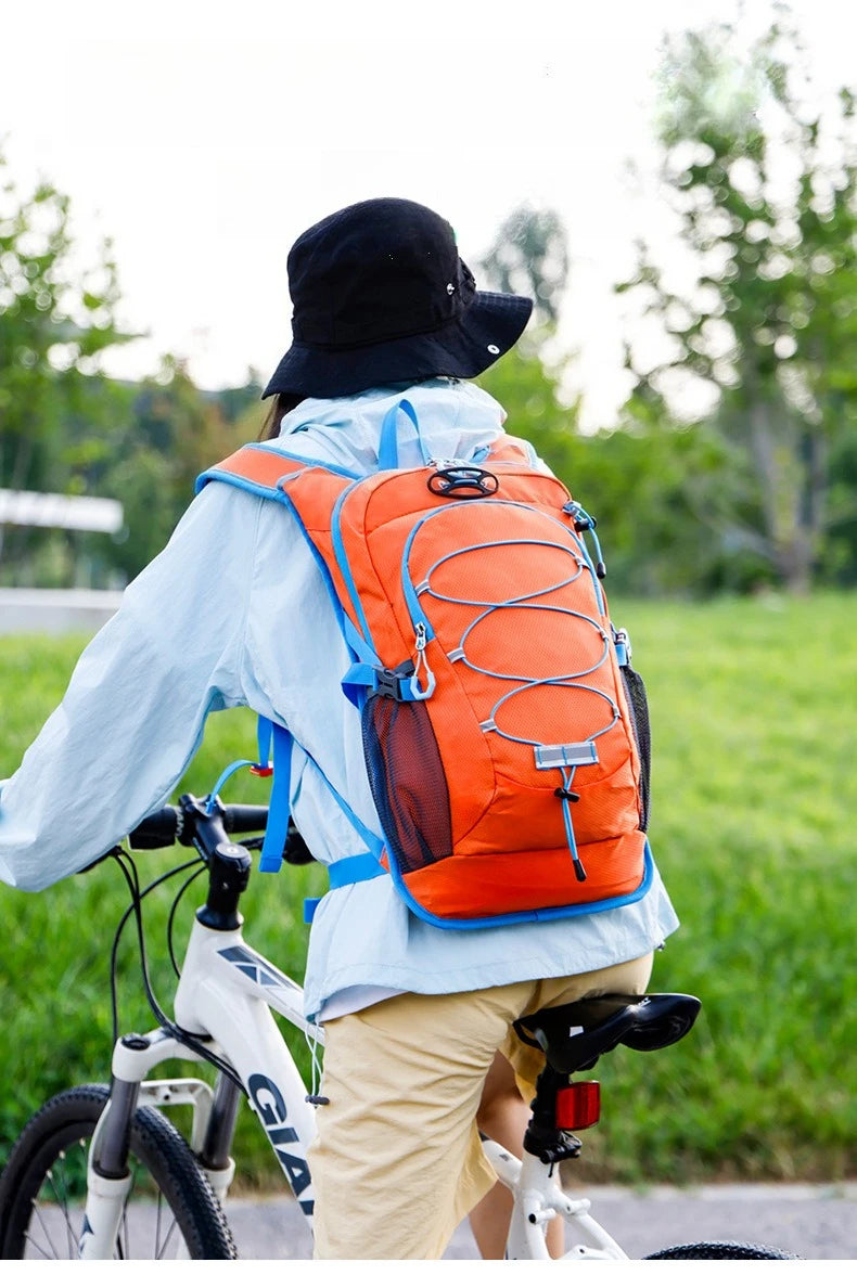 Ultralight Cycling Backpack with Water Bag Ergonomic Strap MTB Road Bicycle Outdoor Hiking Climbing Bag for Sports Fitness by Reinvent Yourself