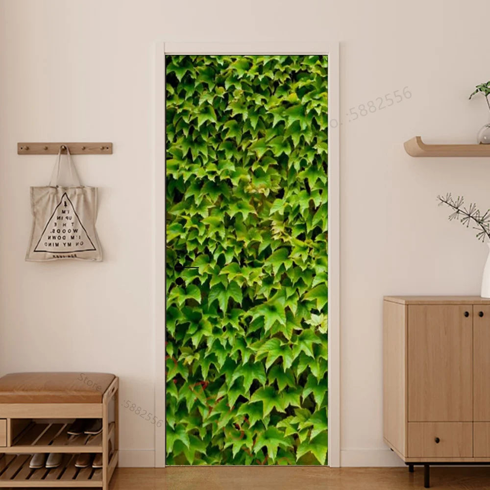 Scenery Door Stickers Wallpaper For Self-adhesive 3d Entrance Bathroom Sticker Room Decor Wall Photo Posters Vinyl On The Closet by Reinvent Yourself