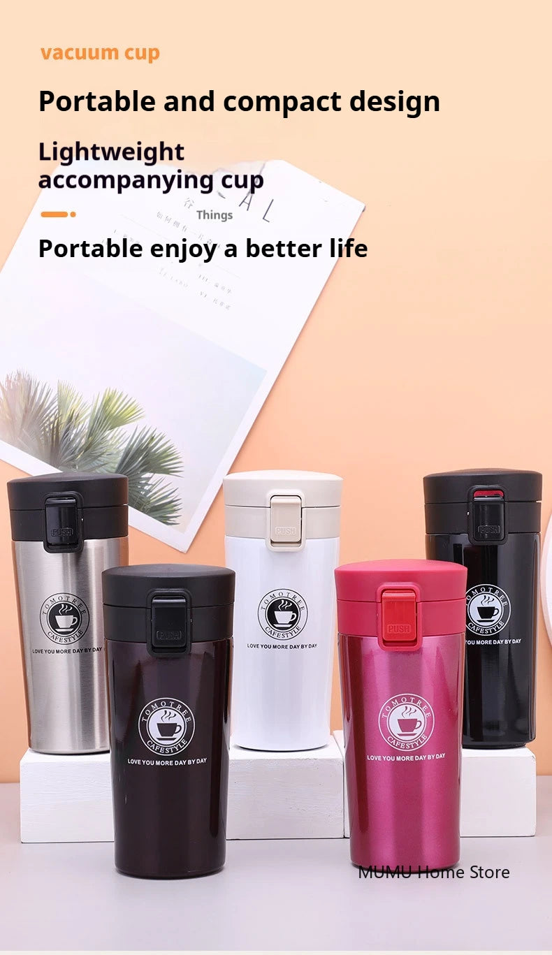 380ML/510ML Thermal Mug Double-layer Stainless Steel Coffee Cup Tea Vacuum Flask Thermos Water Bottle Leak-proof Thermos Mug by Reinvent Yourself