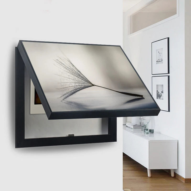 Nordic Home Decor Paintings Picture Posters of Electric Box Switch Covers Creative Anime Wall Art Decortion And Frame Live Room by Reinvent Yourself