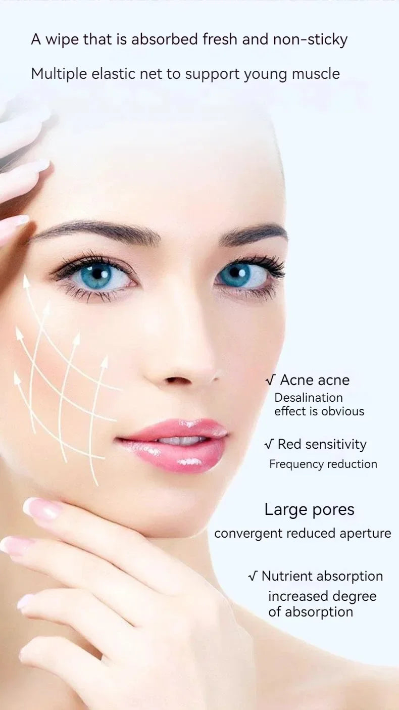 Blue Copper Peptide Freeze-Dried Powder Set Oligopeptide Anti Wrinkle Essence Shrink Pores Acne Treatment Skincare Serum 20pcs by Reinvent Yourself