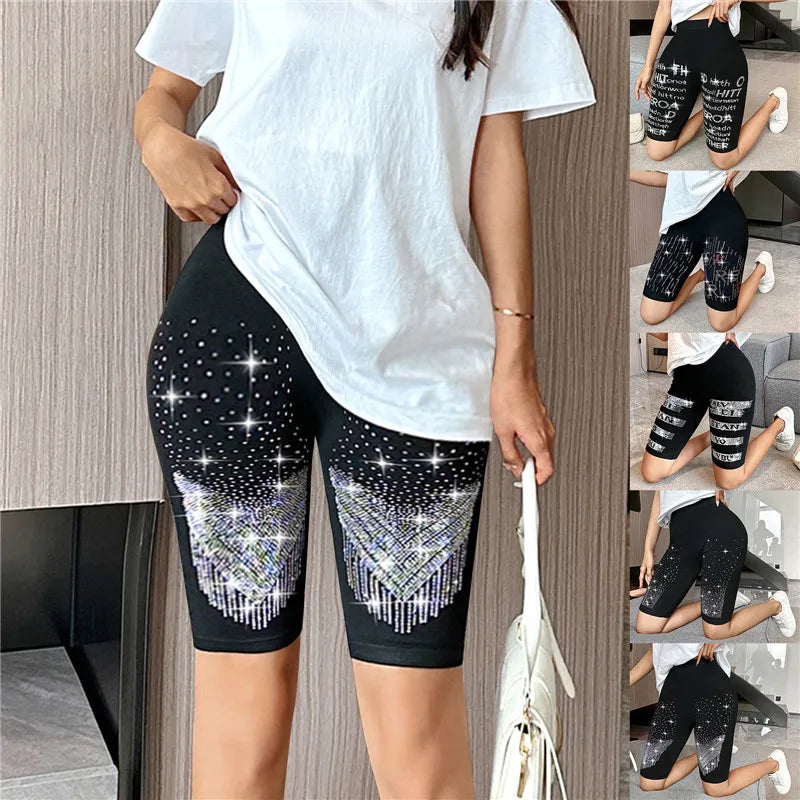 Women Thin Fitness Short Pants Ladies High-Waist Summer Shorts Bottom Biker Cycling Shorts Bodycon Streetwear female Clothing by Reinvent Yourself