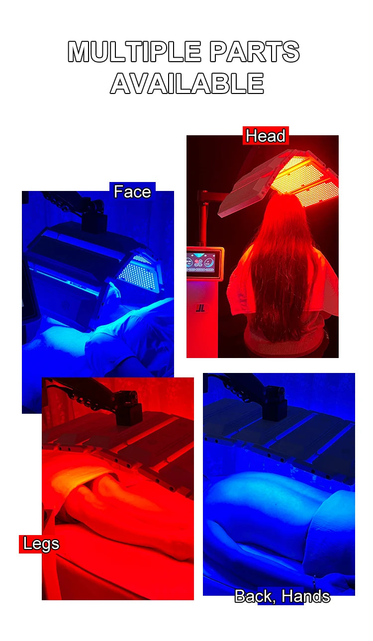 Hair Growth Machine Professional Hair Regrowth/Loss Treatment Laser Caps LED Red Light Therapy For Home and Salon Use by Reinvent Yourself