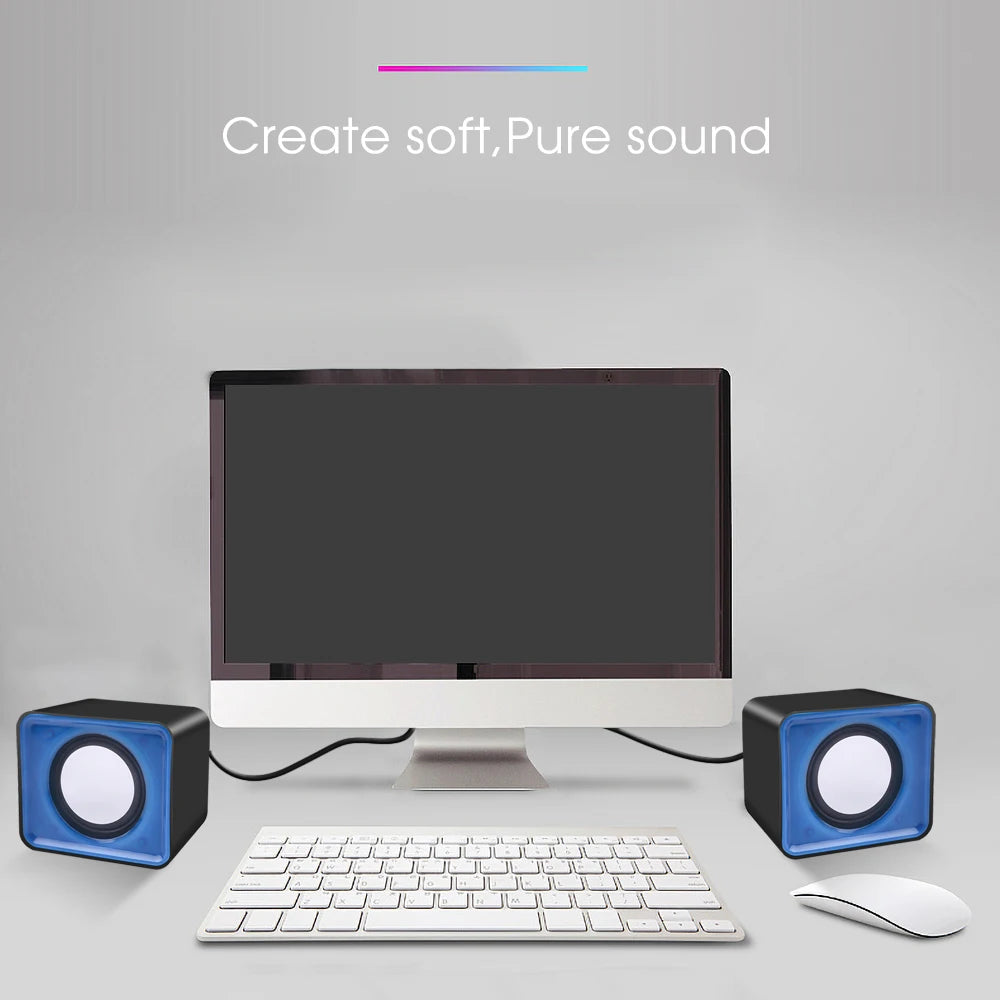 Computer Speaker For PC Laptop Desktop Caixa De Som Sound Box Music Audio System Bocina Column Acoustics Coluna Amplified Unit by Reinvent Yourself