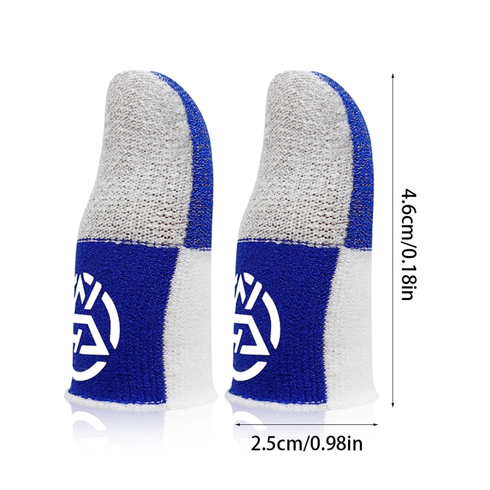 Mobile Game Fingertip Gloves For PUBG Gamer Anti-slip Sweatproof Touch Screen Finger Sleeve Breathable Gaming Finger Cover by Reinvent Yourself