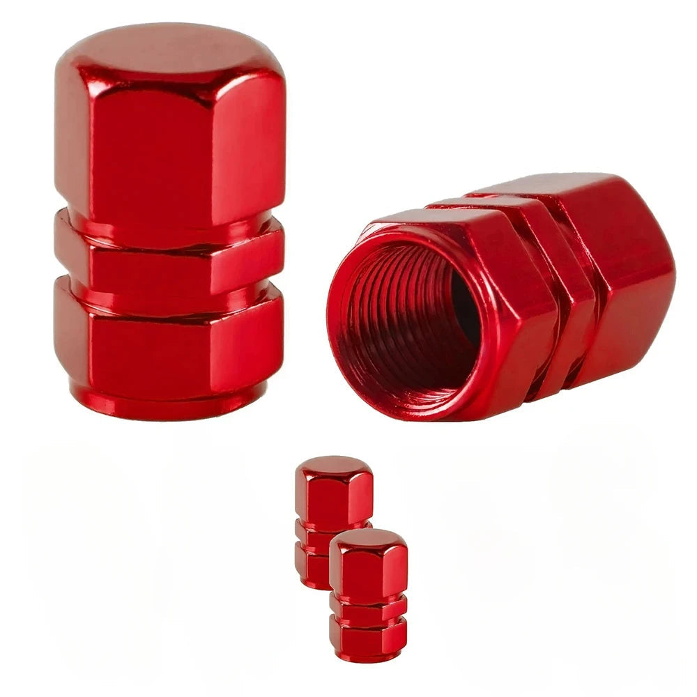 Tire Valve Stem Caps Decorative Tires Accessories Aluminum Alloy Nipple Wheel Caps For Cars Motorcycles Bicycle Cover 2030 by Reinvent Yourself