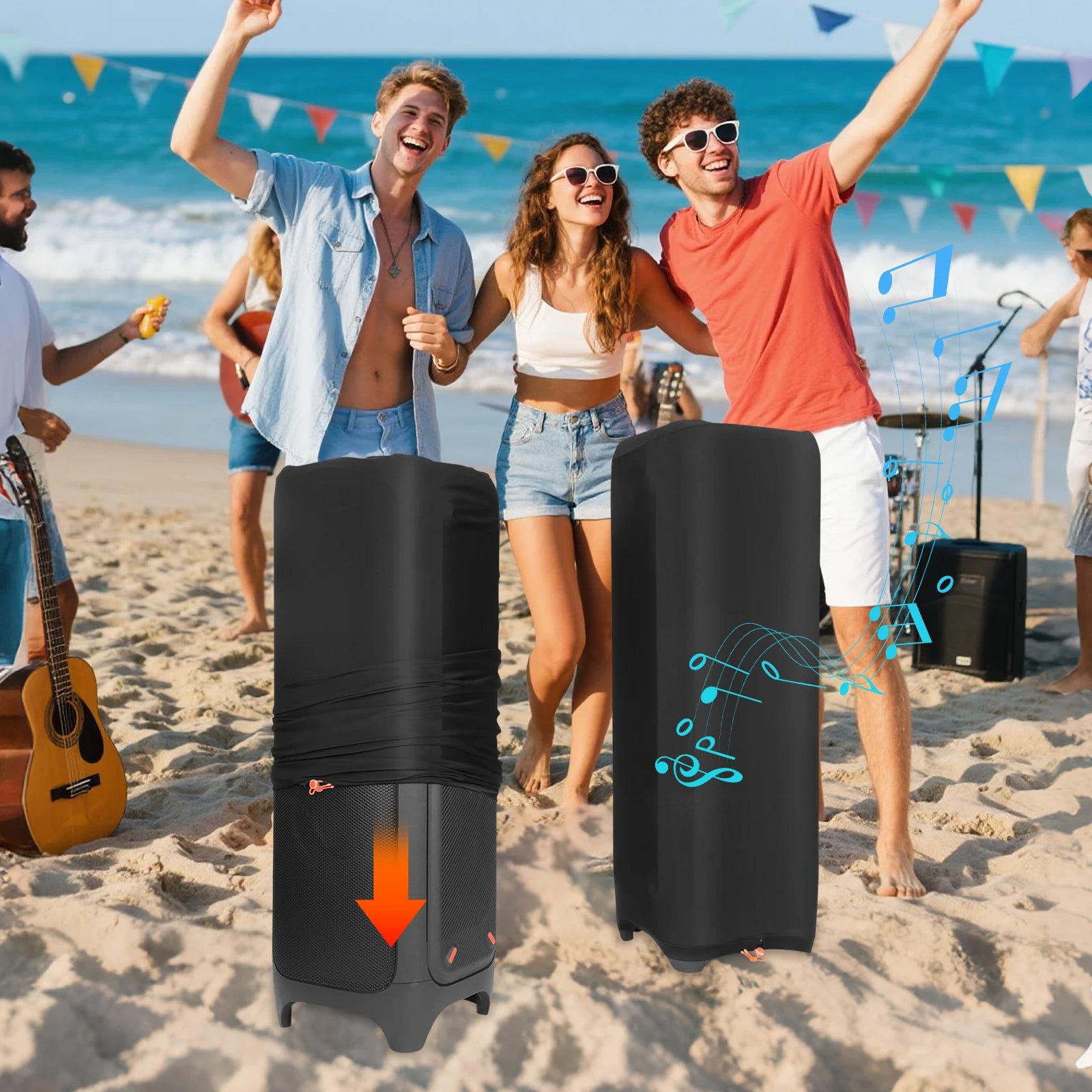 Speaker Protective Cover Sleeve Protector Portable Party Speaker Dust Case Cover for Partybox 1000 by Reinvent Yourself