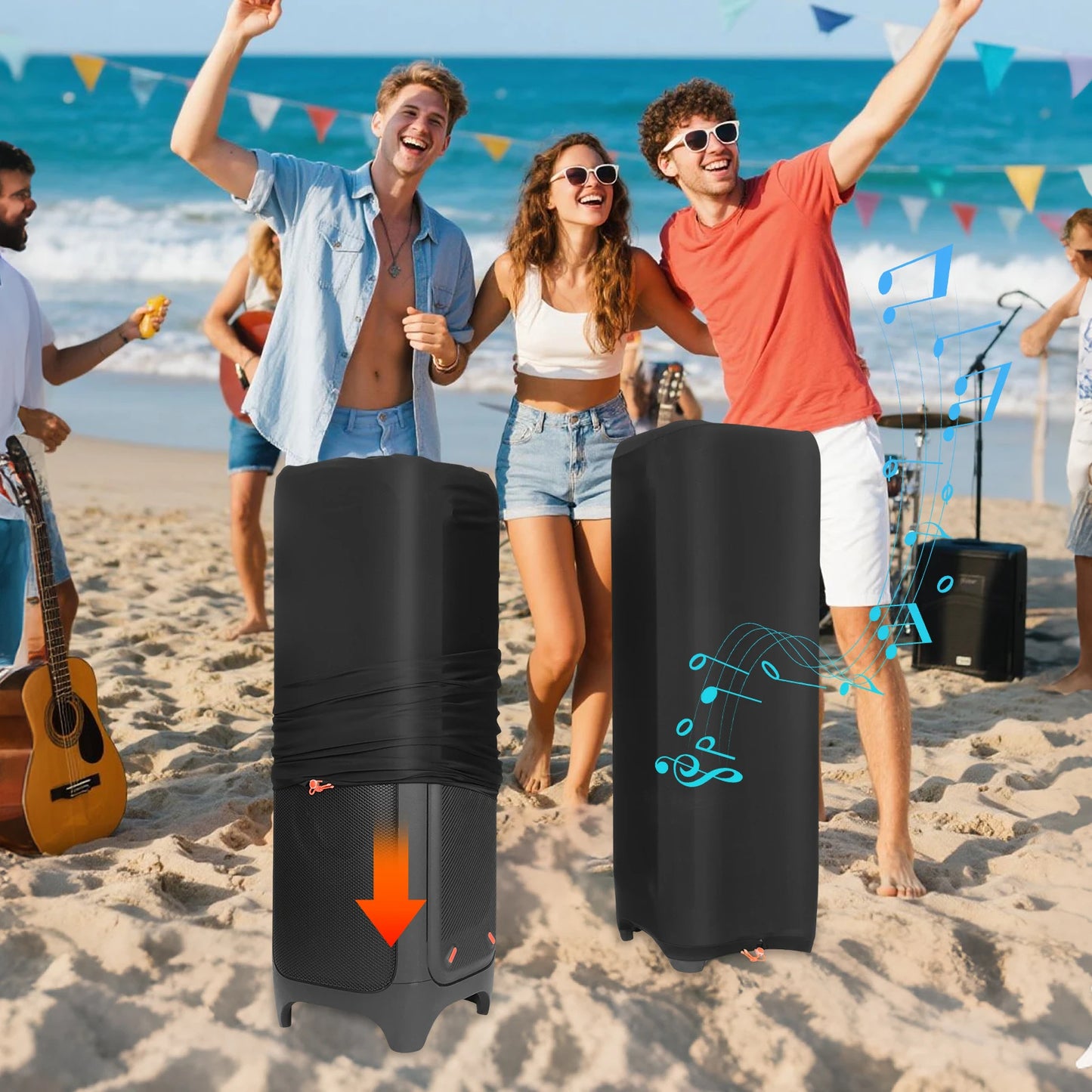 Speaker Protective Cover Sleeve Protector Portable Party Speaker Dust Case Cover for Partybox 1000 by Reinvent Yourself