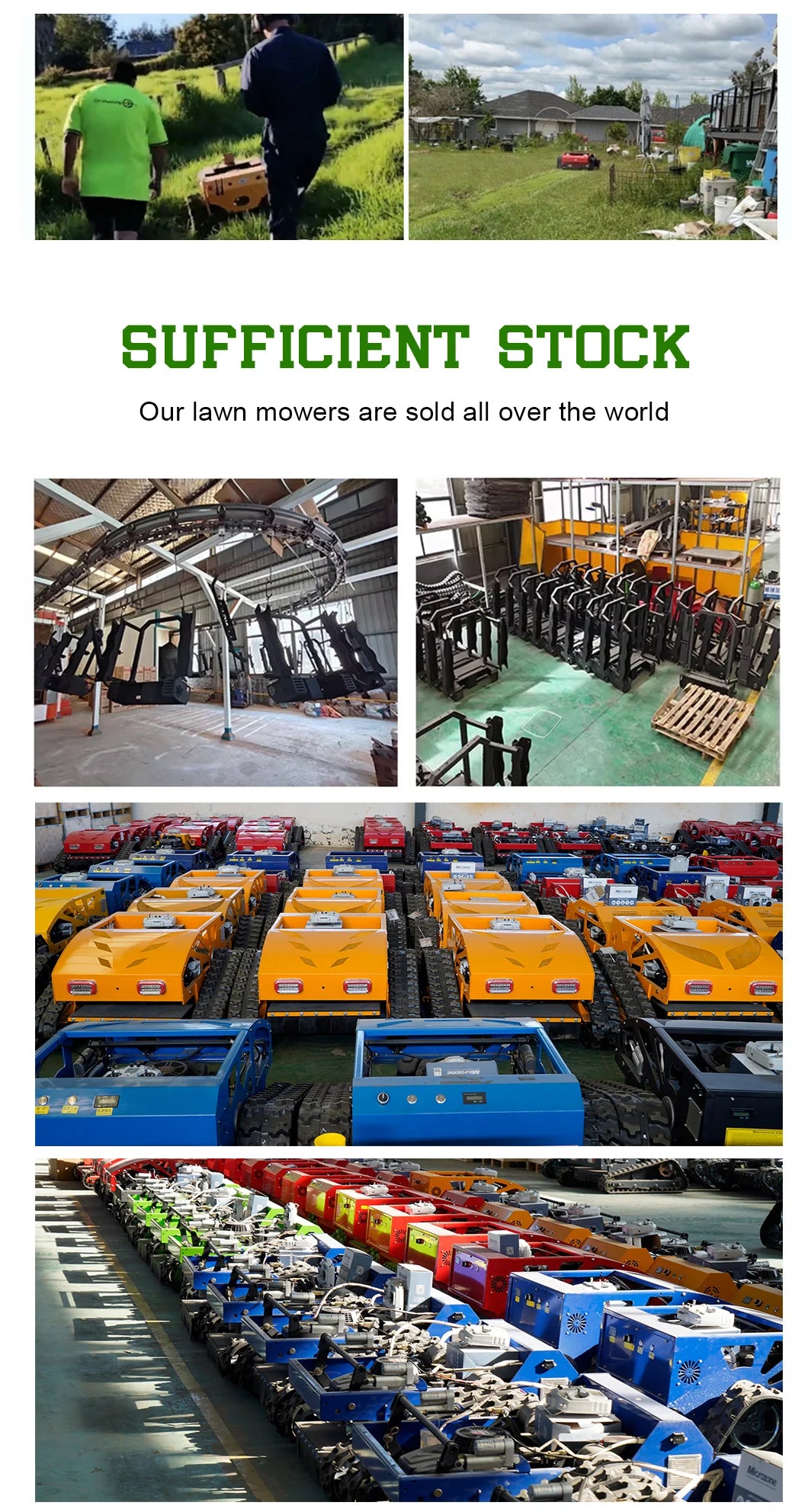 Mini Farm Garden Lawn Mower Smooth And Flexible Rotation Customized High Performance All Terrain Remote Control Robot by Reinvent Yourself