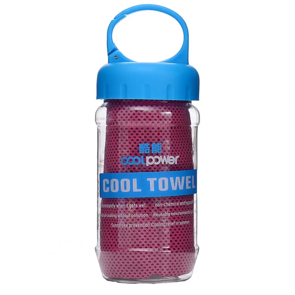 Instant Cooling Towel Quick Dry Sweat Absorption Running Towel Yoga Towel Workout Sports Physical Cooling Gym Fitness Towels by Reinvent Yourself