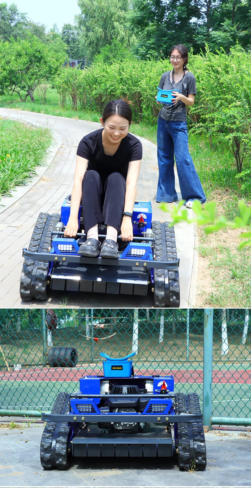 550mm Self-Propelled Remote-Controlled Lawn Mower for Small Household Gardens Outdoor Maintenance Robot by Reinvent Yourself