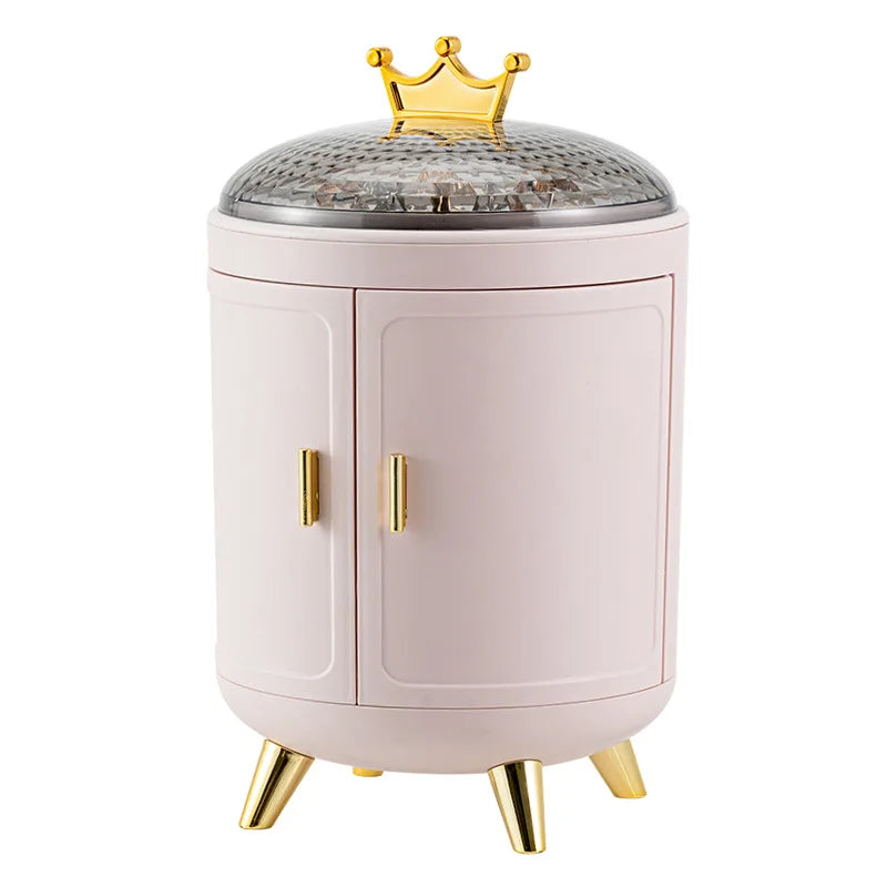 Makeup Storage Box Make Up Skincare Holder Jewelry Bag Cosmetics Organizer Plastic Container For Bathroom Dressing Table Home by Reinvent Yourself