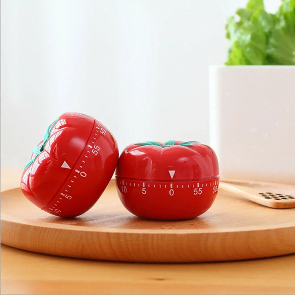 Tomato Timer Mechanical Countdown Electronic Kitchen Timer Alarm Kitchen Cooking Tool Clock Pomodoro Timer Kitchen by Reinvent Yourself