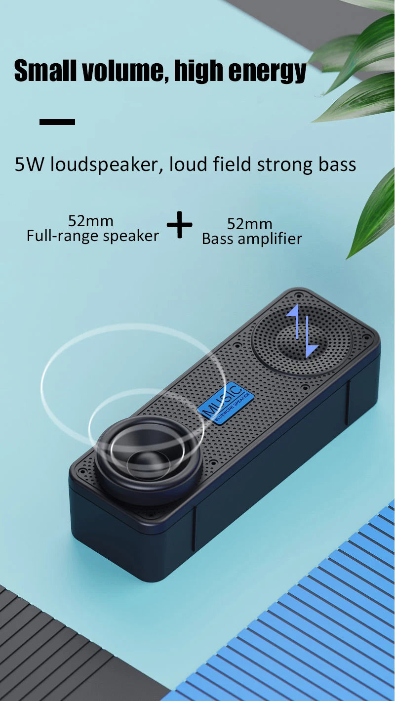 S18 Wireless Creative Bluetooth Smart Speaker Mobile Phone Audio Computer Subwoofer Outdoor Convenient Radio by Reinvent Yourself