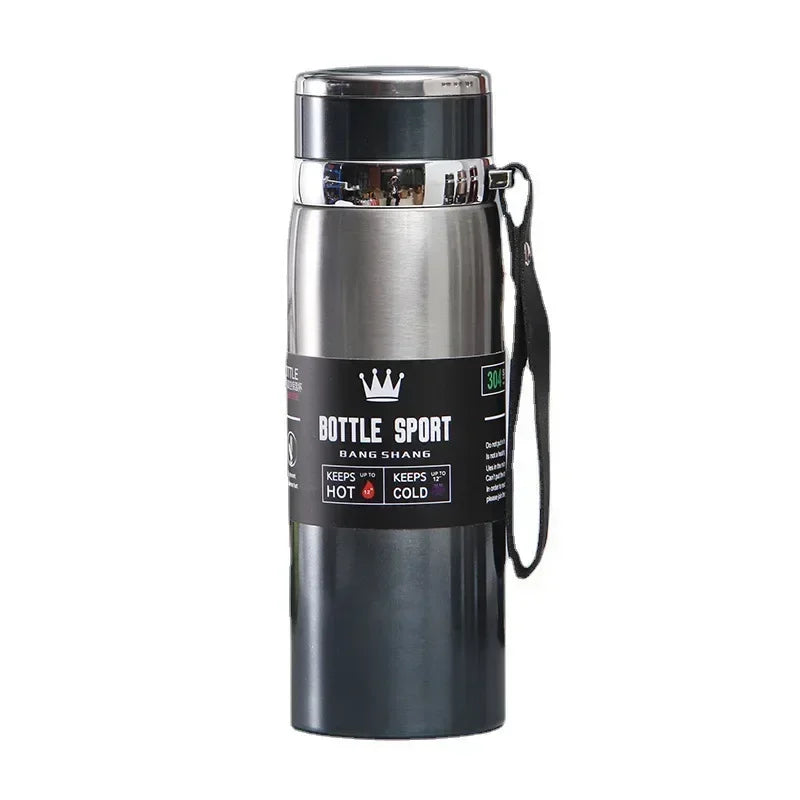 1L Thermal Water Bottle Keep Cold and Hot Water Bottle Thermos for Water Tea Coffee Vacuum Flasks Stainless Steel Thermos Bottle by Reinvent Yourself