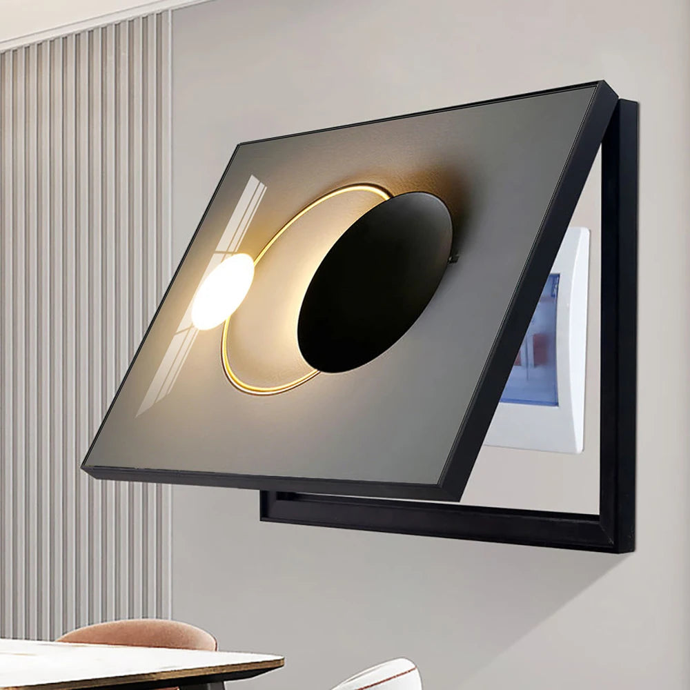 Nordic Home Decor Paintings Picture Posters of Electric Box Switch Covers Creative Anime Wall Art Decortion And Frame Live Room by Reinvent Yourself