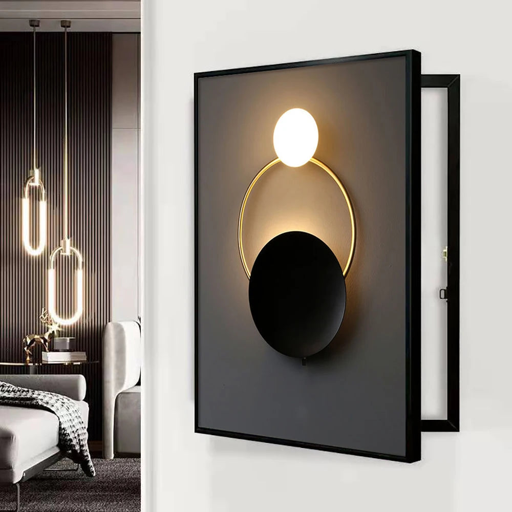 Nordic Home Decor Paintings Picture Posters of Electric Box Switch Covers Creative Anime Wall Art Decortion And Frame Live Room by Reinvent Yourself