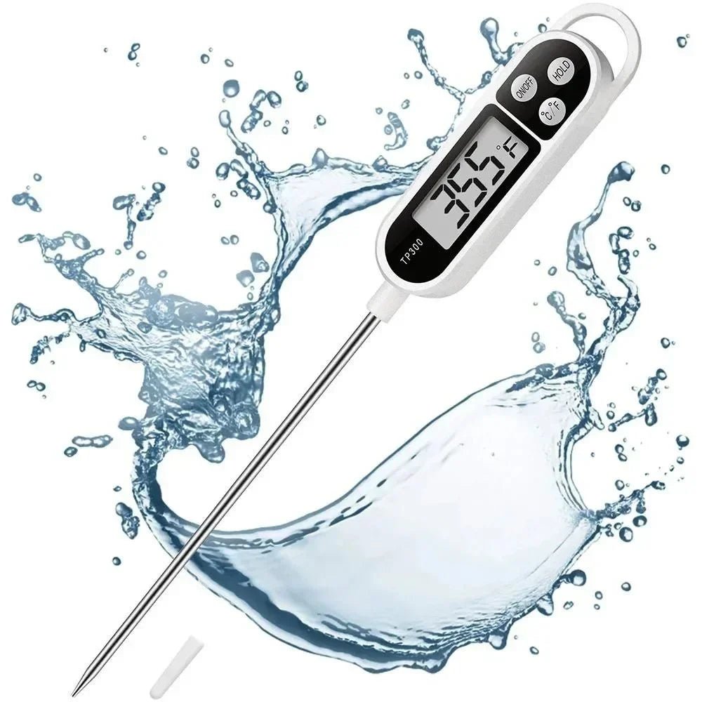 Food Thermometer TP300 Digital Kitchen Water Oil Thermometer for Meat Cooking Food Probe BBQ Electronic Oven Kitchen Tools by Reinvent Yourself