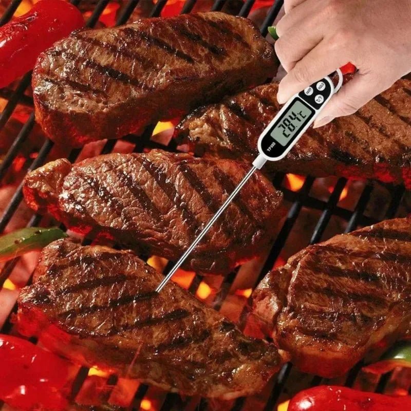 Food Thermometer TP300 Digital Kitchen Water Oil Thermometer for Meat Cooking Food Probe BBQ Electronic Oven Kitchen Tools by Reinvent Yourself