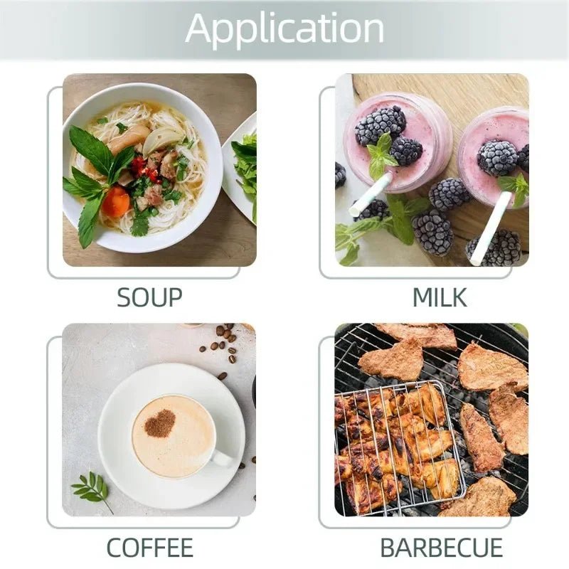 Food Thermometer TP300 Digital Kitchen Water Oil Thermometer for Meat Cooking Food Probe BBQ Electronic Oven Kitchen Tools by Reinvent Yourself