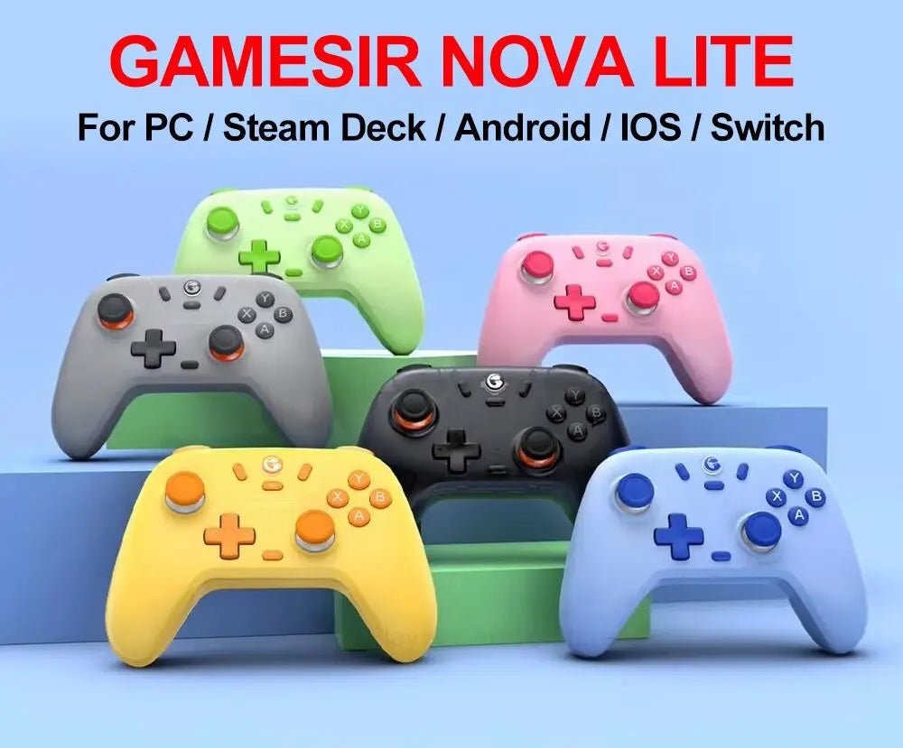GameSir Nova Lite Gamepads PC Switch 2 Gaming Controller for Nintendo Switch 2 Switch Steam iOS Android Hall Effect Josticks by Reinvent Yourself