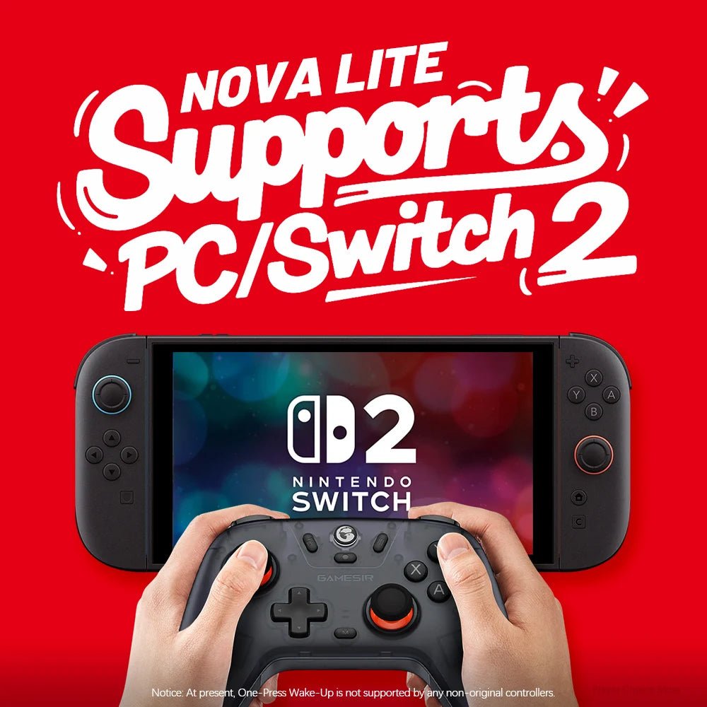 GameSir Nova Lite Gamepads PC Switch 2 Gaming Controller for Nintendo Switch 2 Switch Steam iOS Android Hall Effect Josticks by Reinvent Yourself