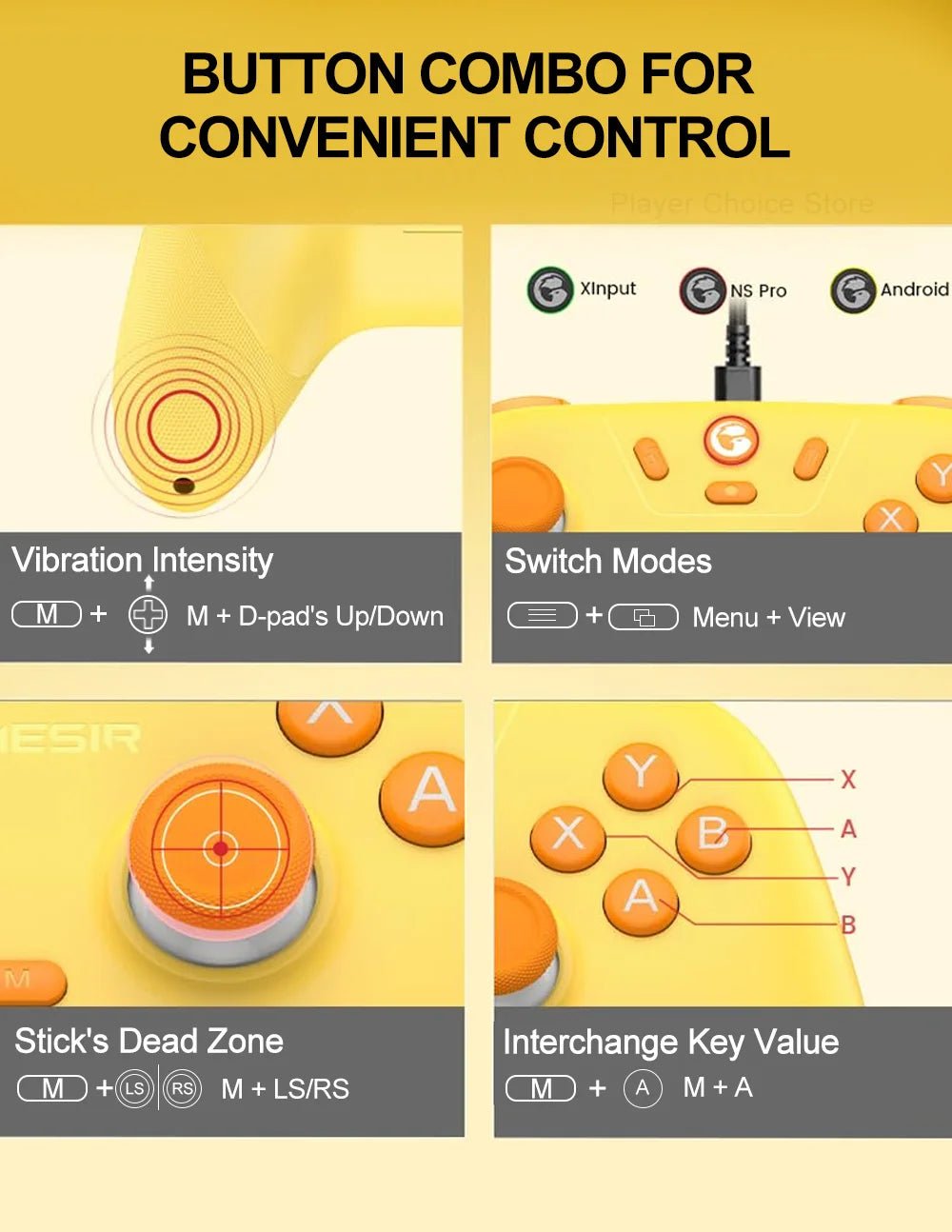 GameSir Nova Lite Gamepads PC Switch 2 Gaming Controller for Nintendo Switch 2 Switch Steam iOS Android Hall Effect Josticks by Reinvent Yourself
