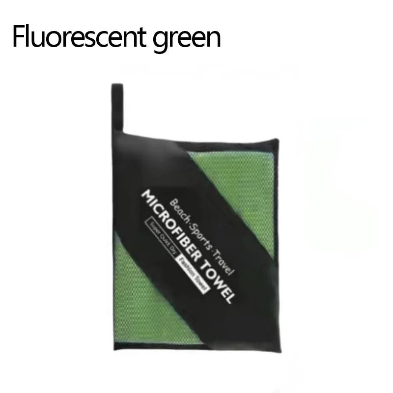 Microfiber Towel Thick Quick Dry Hair Absorbent Large Super Soft and Lightweight Ideal for Travel Sports and Fitness for Yoga by Reinvent Yourself