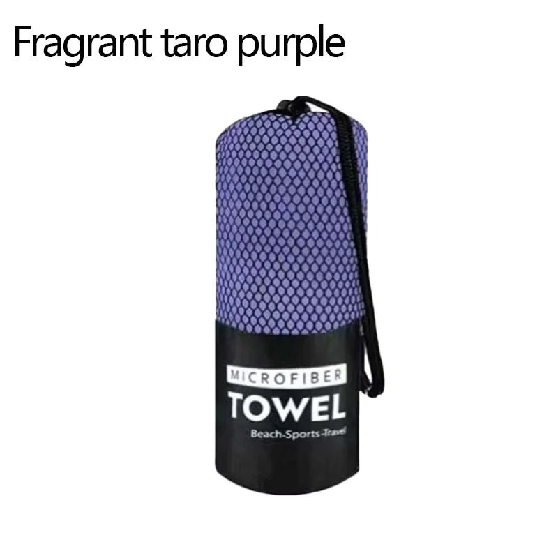 Microfiber Towel Thick Quick Dry Hair Absorbent Large Super Soft and Lightweight Ideal for Travel Sports and Fitness for Yoga by Reinvent Yourself