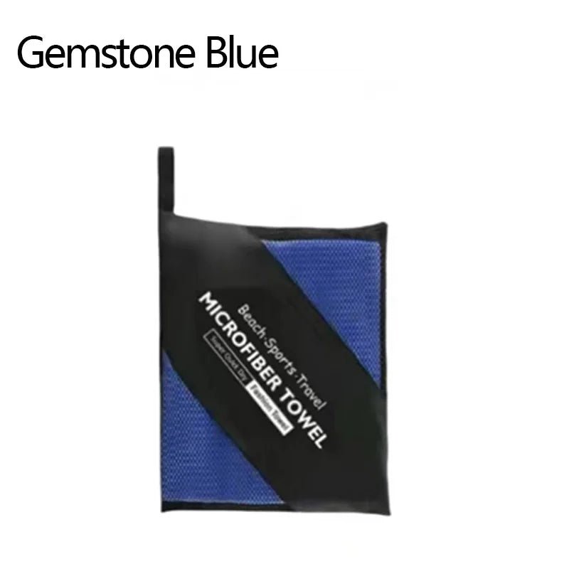 Microfiber Towel Thick Quick Dry Hair Absorbent Large Super Soft and Lightweight Ideal for Travel Sports and Fitness for Yoga by Reinvent Yourself