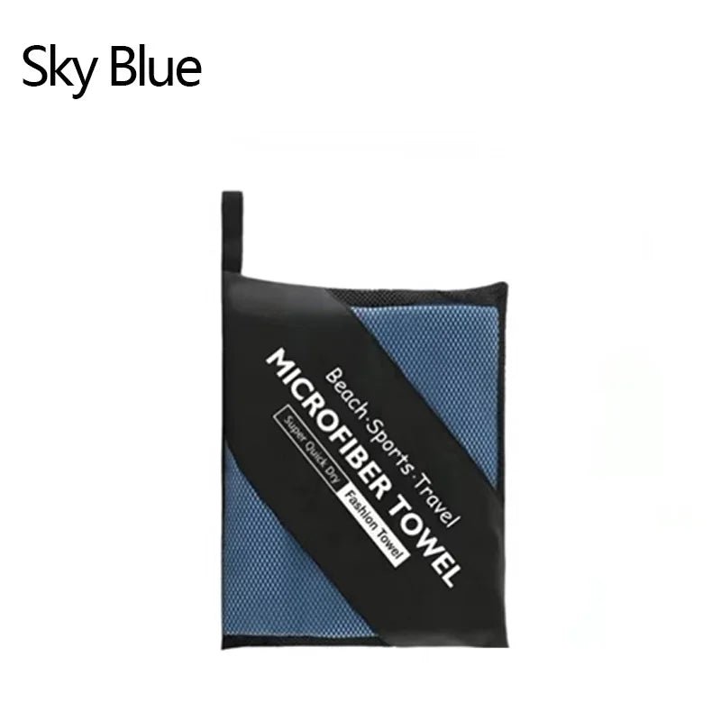 Microfiber Towel Thick Quick Dry Hair Absorbent Large Super Soft and Lightweight Ideal for Travel Sports and Fitness for Yoga by Reinvent Yourself
