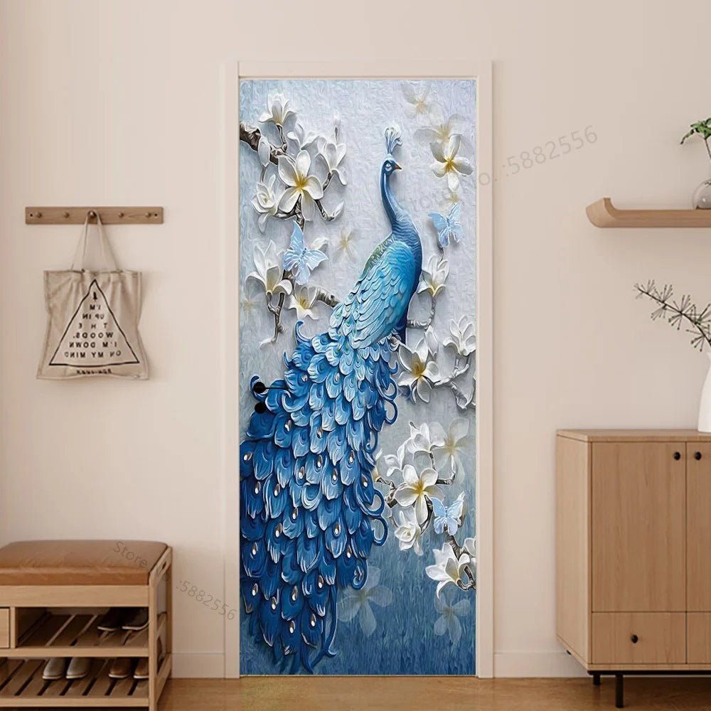 Scenery Door Stickers Wallpaper For Self-adhesive 3d Entrance Bathroom Sticker Room Decor Wall Photo Posters Vinyl On The Closet by Reinvent Yourself