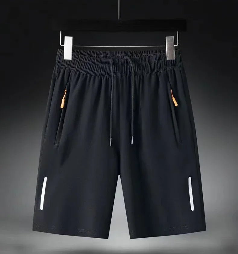 Summer Men Shorts Ice Silk Running Gym Sport Shorts Quick Dry Breathable Beach Short Pant Fitness Jogging Cool Casual by Reinvent Yourself