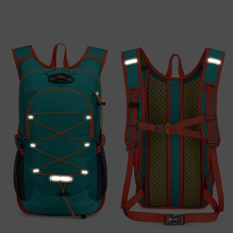 Ultralight Cycling Backpack with Water Bag Ergonomic Strap MTB Road Bicycle Outdoor Hiking Climbing Bag for Sports Fitness by Reinvent Yourself