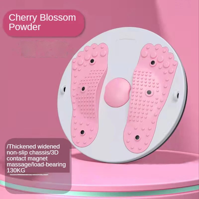 Waist Twisting Disc Unisex Waist Trainer Abdominal Exercise Foot Massage Plate Workout Home Gym Body Building Fitness Equipment by Reinvent Yourself