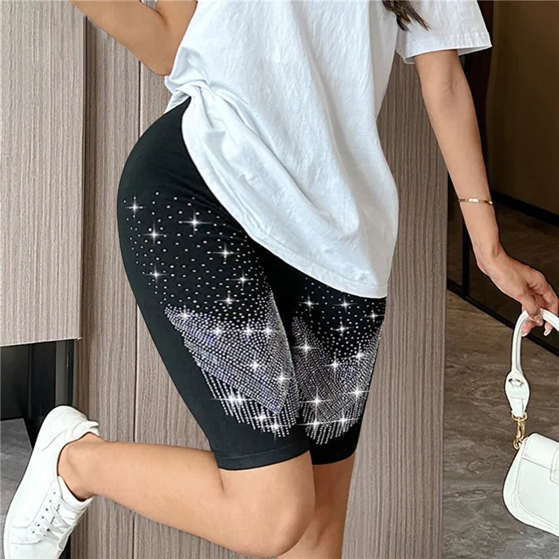 Women Thin Fitness Short Pants Ladies High-Waist Summer Shorts Bottom Biker Cycling Shorts Bodycon Streetwear female Clothing by Reinvent Yourself