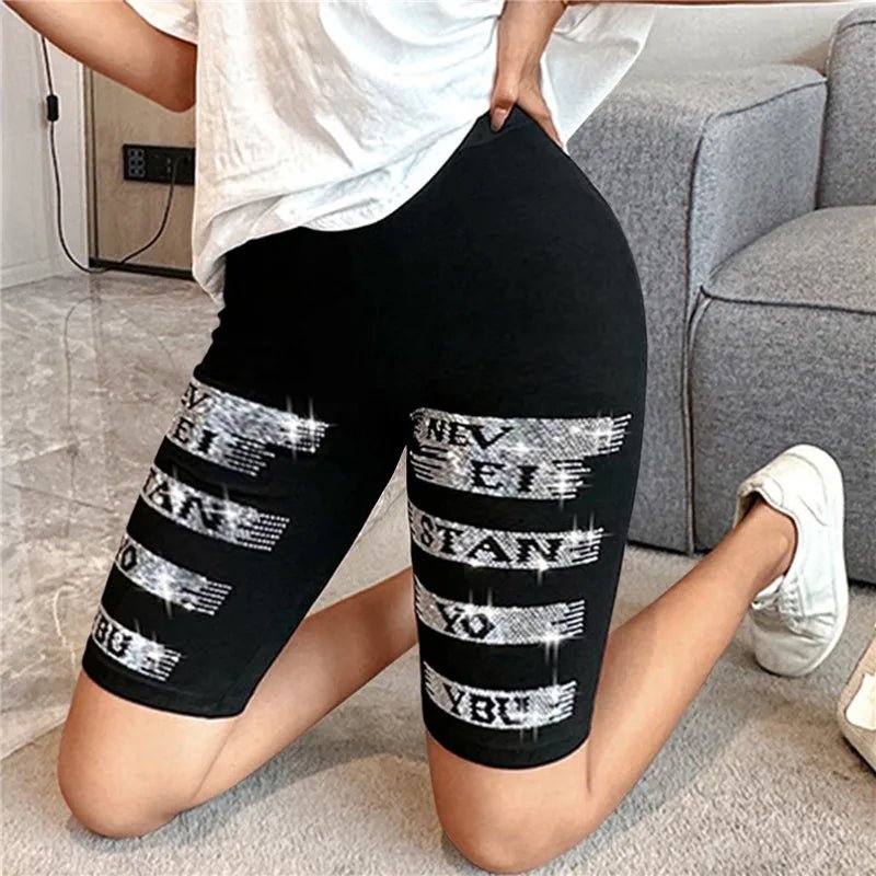 Women Thin Fitness Short Pants Ladies High-Waist Summer Shorts Bottom Biker Cycling Shorts Bodycon Streetwear female Clothing by Reinvent Yourself