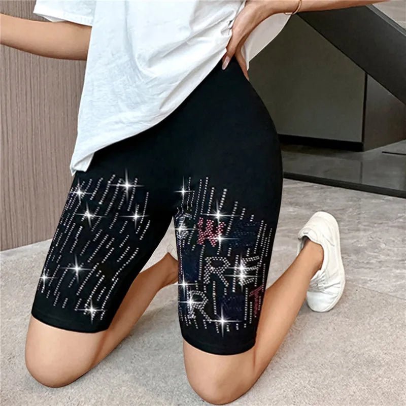 Women Thin Fitness Short Pants Ladies High-Waist Summer Shorts Bottom Biker Cycling Shorts Bodycon Streetwear female Clothing by Reinvent Yourself
